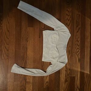 Adika bustier crop long sleeve